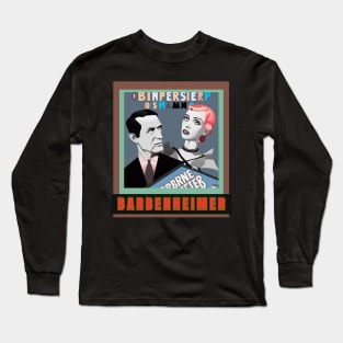 Barbenheimer. Classic Film Poster. Colorized Version. Long Sleeve T-Shirt